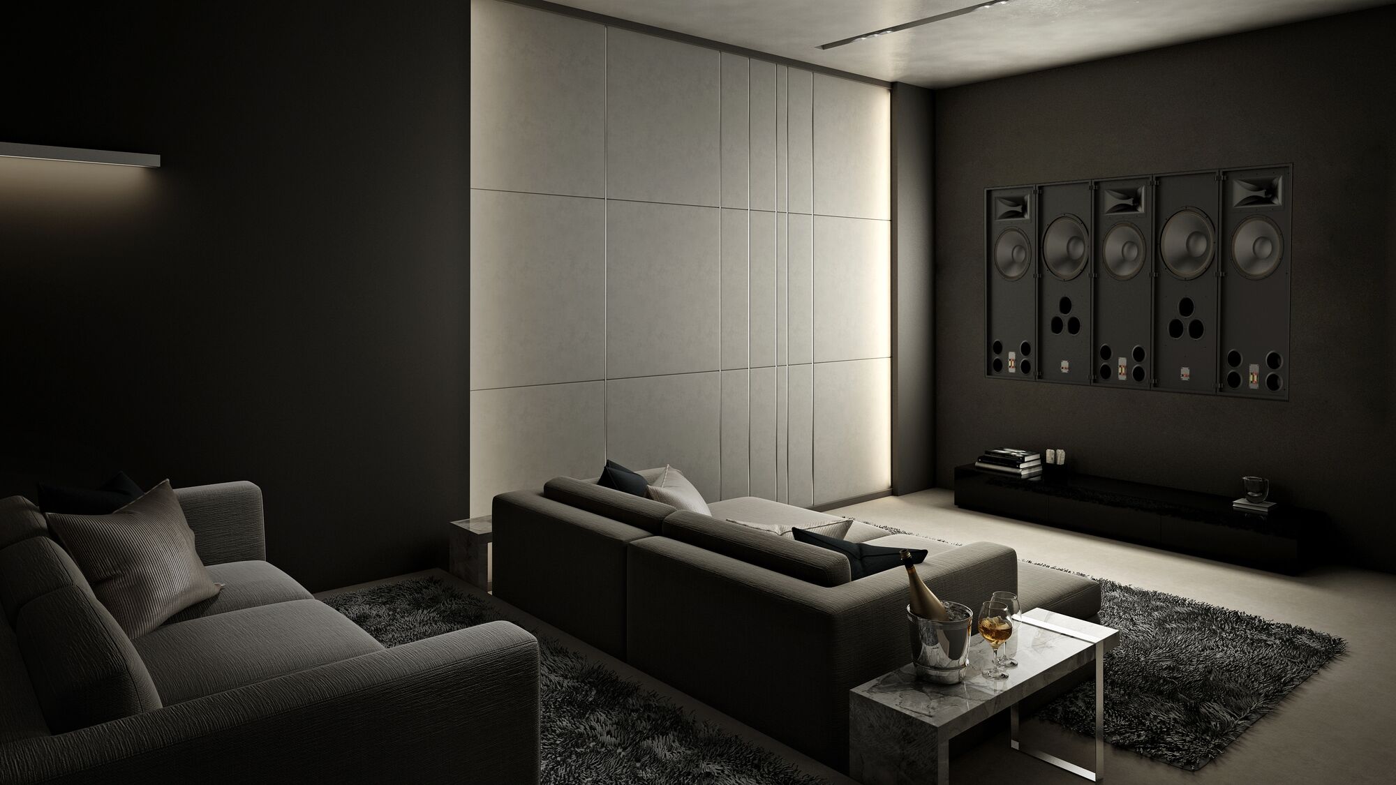 Klipsch custom cinema speakers