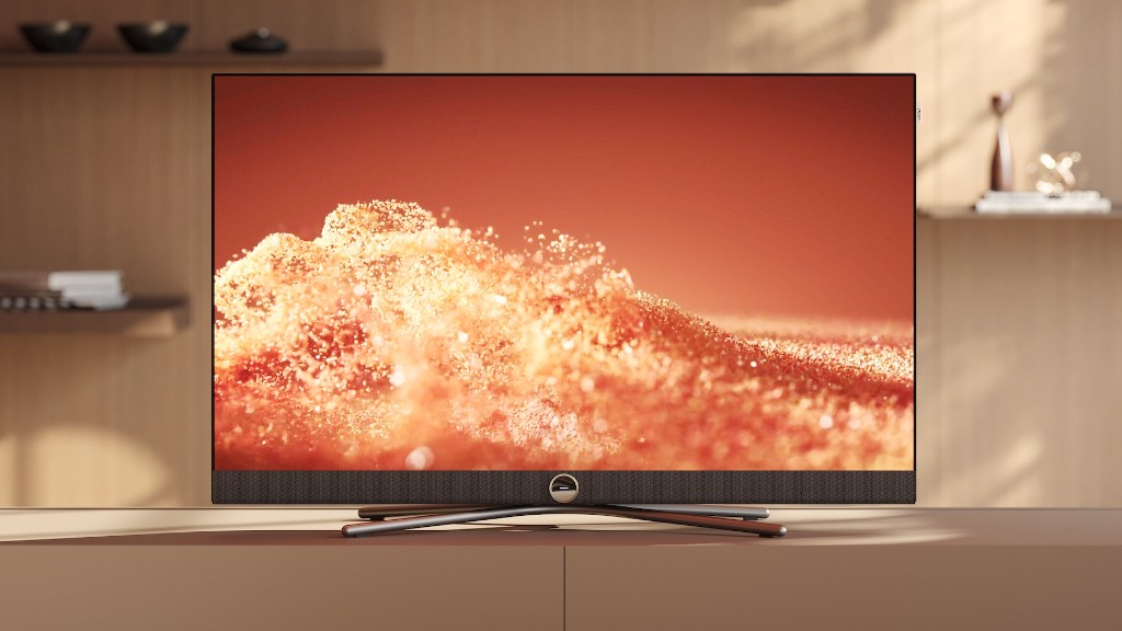 Loewe premium television in modern living room