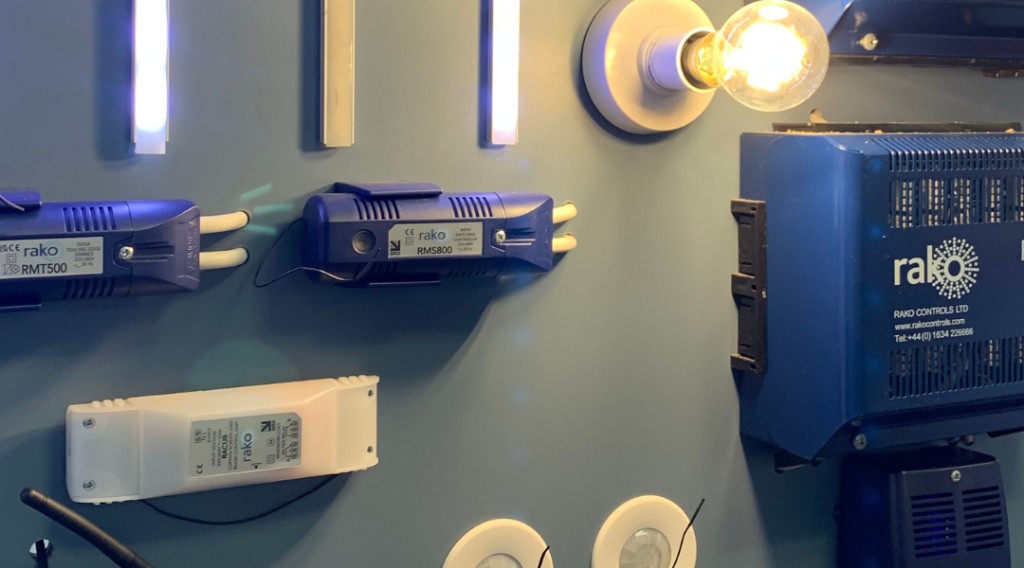 Rako interfaces and accessories including RMT500 and RMS800 modules