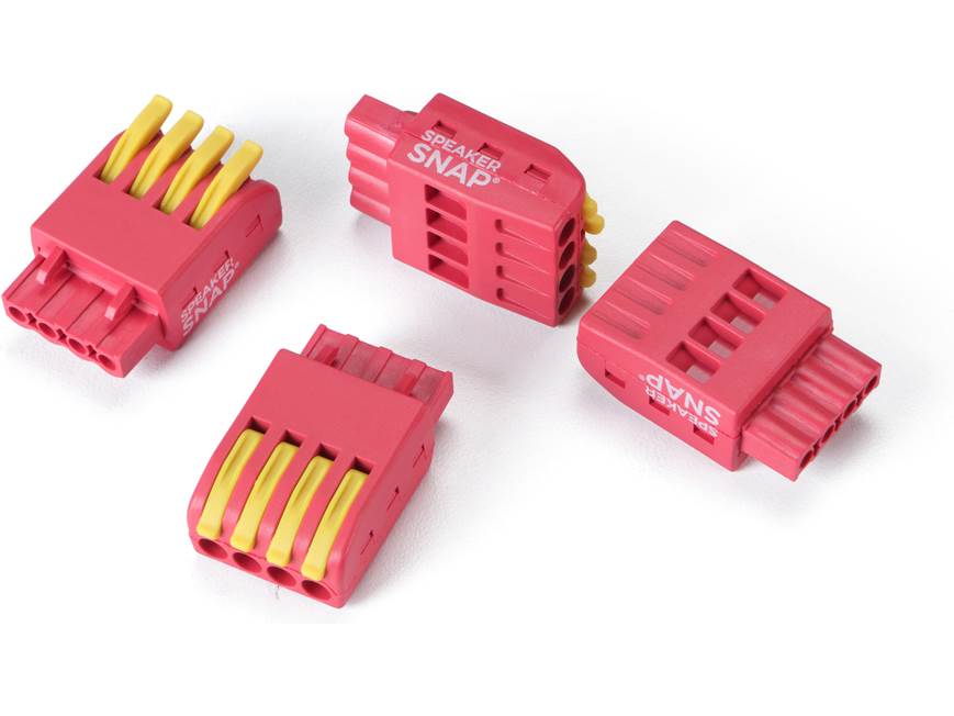 Speaker Snap PHX connector with toolless wire terminals